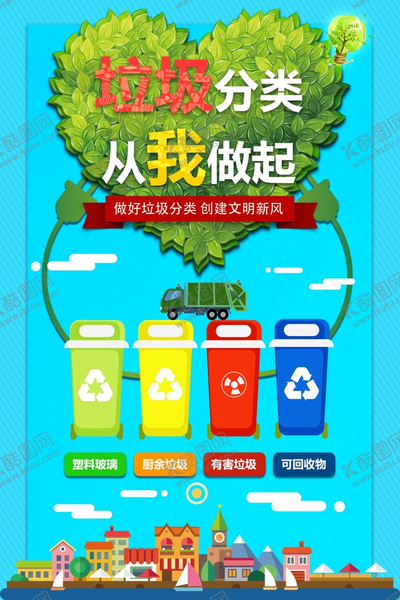 编号：18884207032101531637【酷图网】源文件下载-垃圾分类
