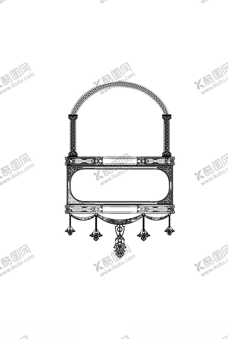 编号：73555203280314247274【酷图网】源文件下载-雕花图中式雕花西式雕花