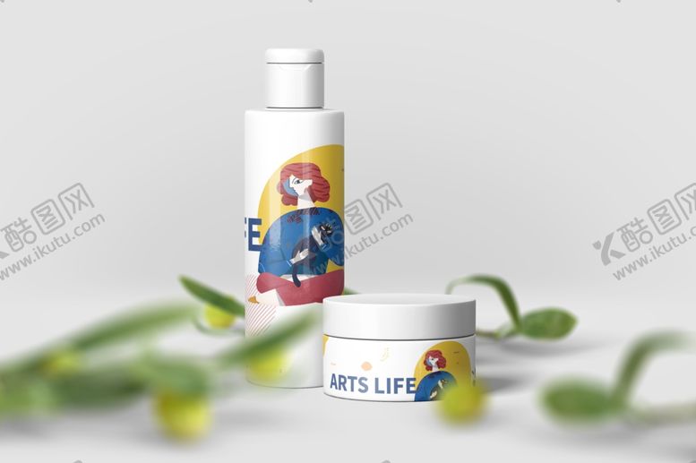 编号：88852209290856094949【酷图网】源文件下载-化妆品包装样机