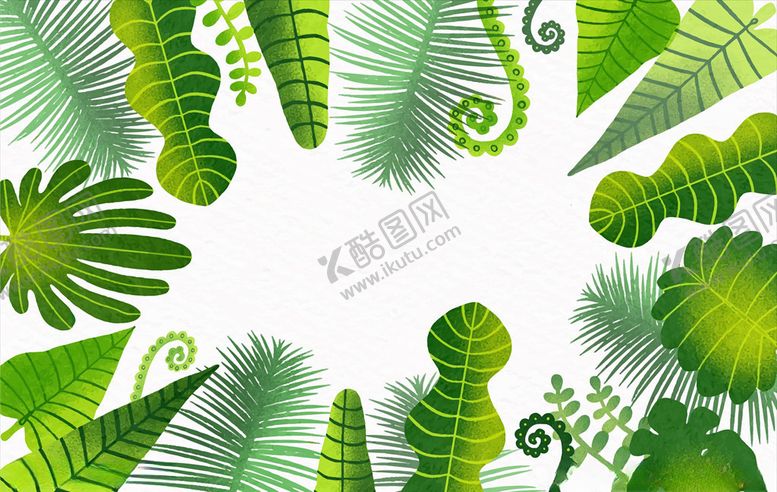 编号：70281710170419083113【酷图网】源文件下载-线条矢量手绘花草植物