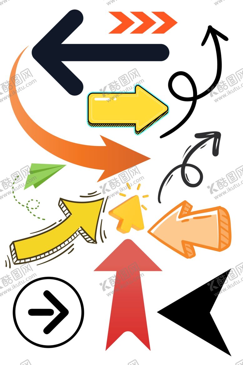 编号：47681502132345011670【酷图网】源文件下载-箭头