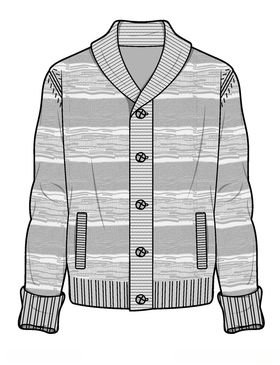 服装款式外套大衣单西