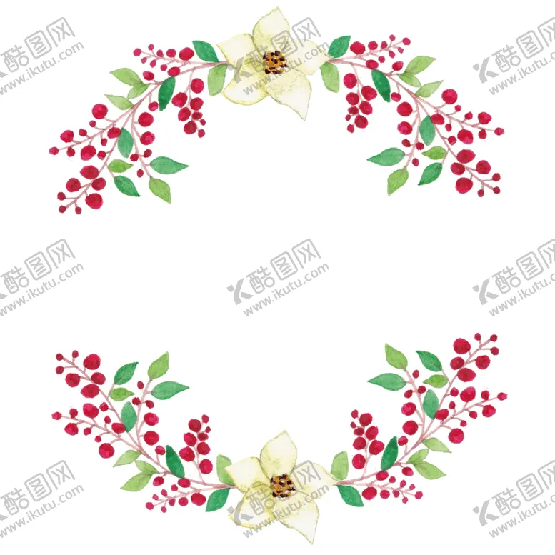 编号：60443106170232041113【酷图网】源文件下载-花环