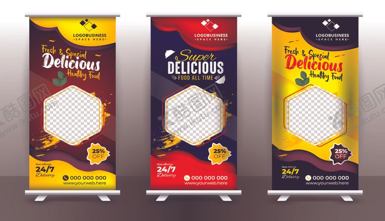 编号：30253211241912401024【酷图网】源文件下载-展架模版