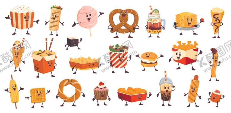 编号：48453111020720468437【酷图网】源文件下载-美味烘焙食品