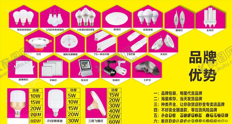 编号：51400310092157008330【酷图网】源文件下载-飞碟灯灯饰广告