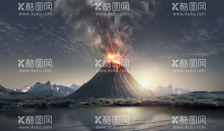 编号：83712409161459537052【酷图网】源文件下载-火山爆发   