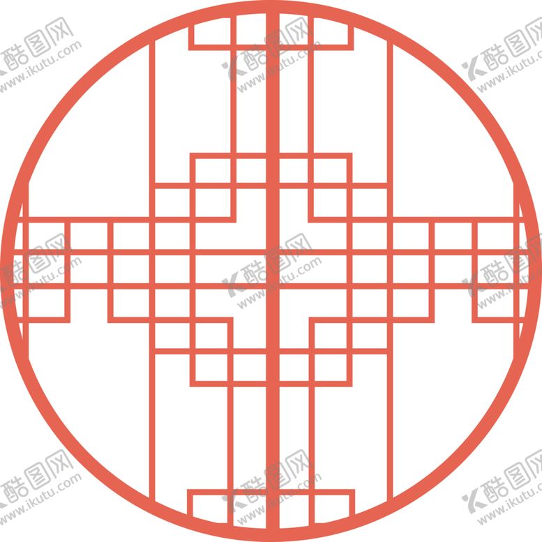 编号：66282806290916122059【酷图网】源文件下载-中式传统图案花纹矢量