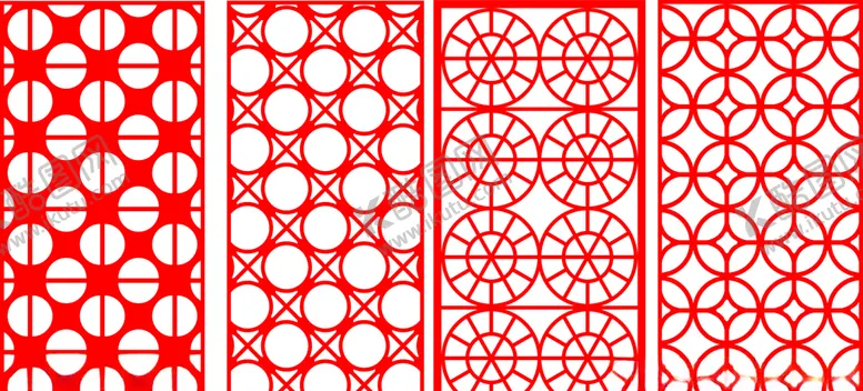 编号：82298307011842262314【酷图网】源文件下载-花纹屏风
