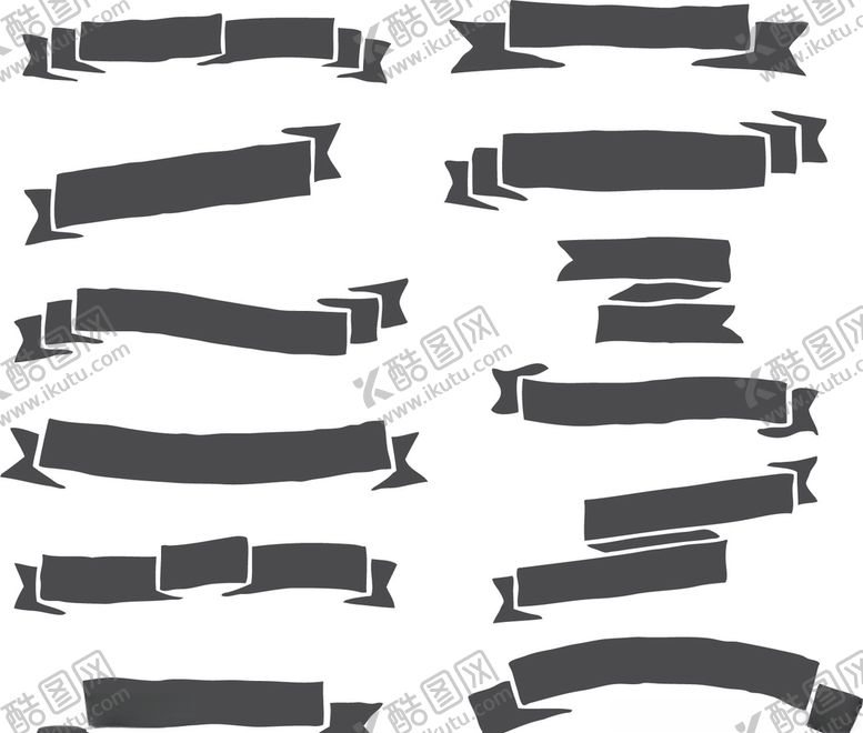 编号：84240209211624455580【酷图网】源文件下载-矢量彩带
