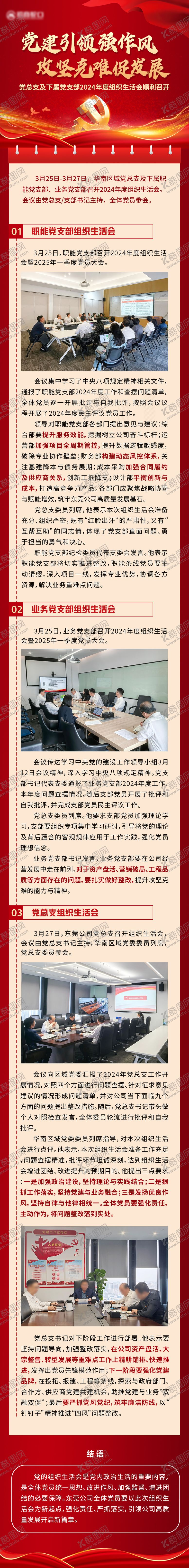 编号：83678405010250065125【酷图网】源文件下载-党建总结长图