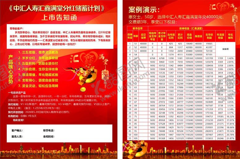 编号：65056606090905449778【酷图网】源文件下载-保险单页