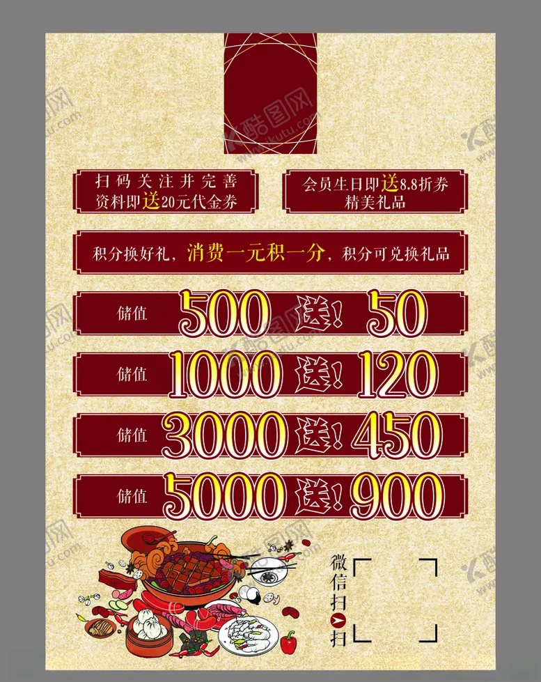 编号：68381206280251593224【酷图网】源文件下载-火锅店宣传单海报活动促销展板