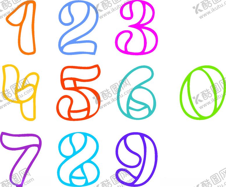 编号：33115302262318561476【酷图网】源文件下载-数字