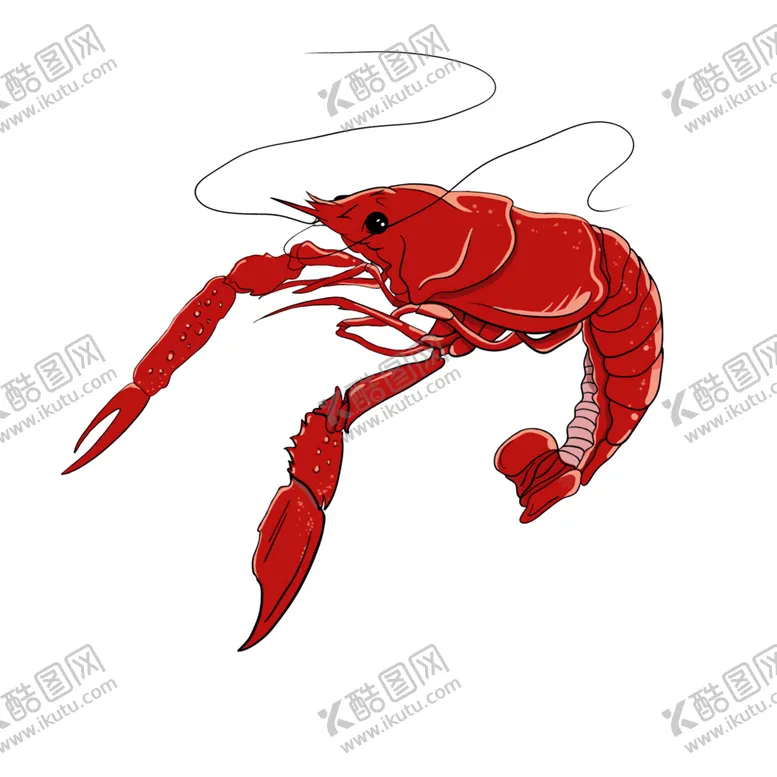 编号：62266012182202255940【酷图网】源文件下载-小龙虾红色