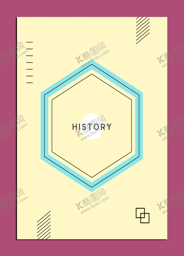 编号：45474101280639052909【酷图网】源文件下载-几何平面封面