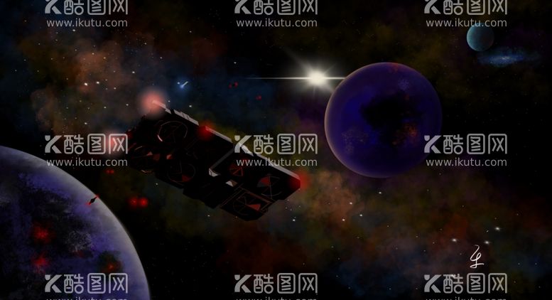 编号：78519212040114307936【酷图网】源文件下载-科幻宇宙星空