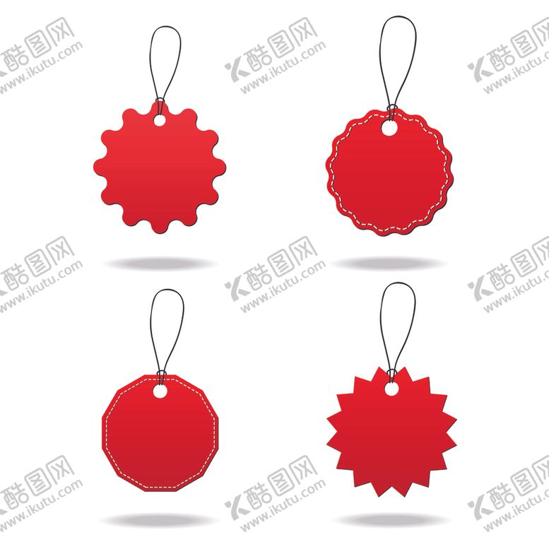 编号：90631304301747464960【酷图网】源文件下载-矢量标签素材