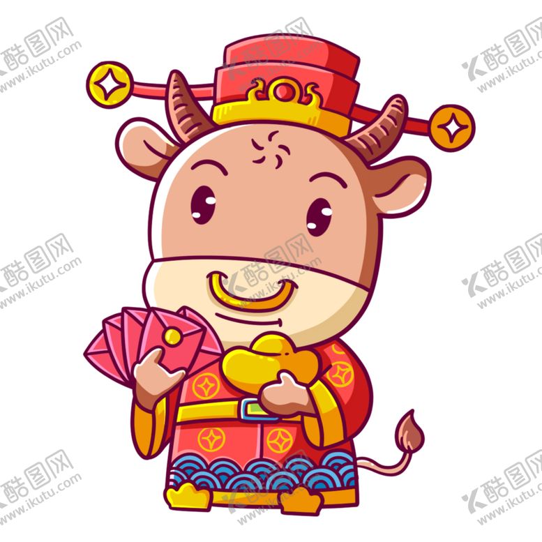 编号：69184805042303327988【酷图网】源文件下载-卡通牛形象