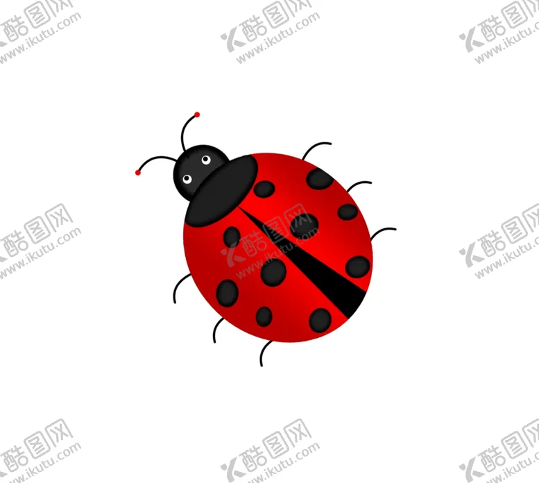 编号：38660304281556219539【酷图网】源文件下载-手绘七星瓢虫