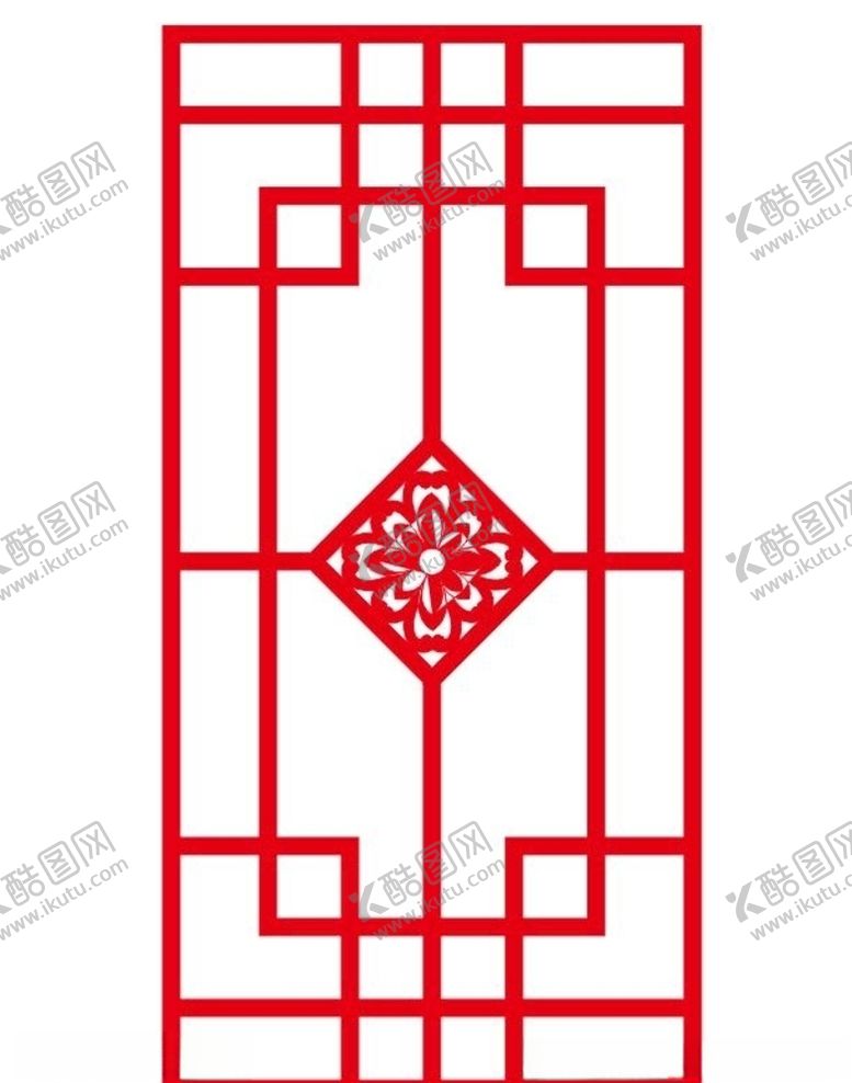 编号：17595207050715336022【酷图网】源文件下载-镂空隔断家居隔断传统隔断