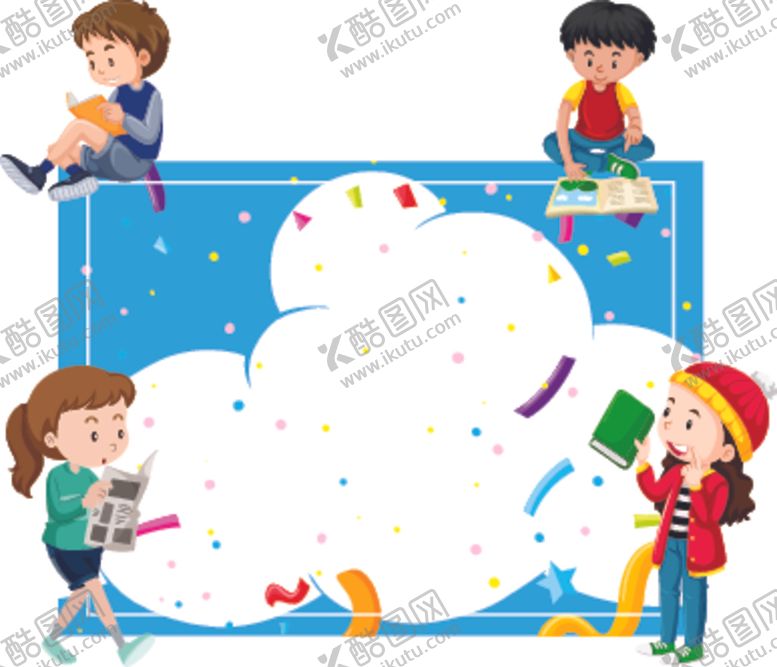 编号：33522310230706421757【酷图网】源文件下载-卡通学生插画