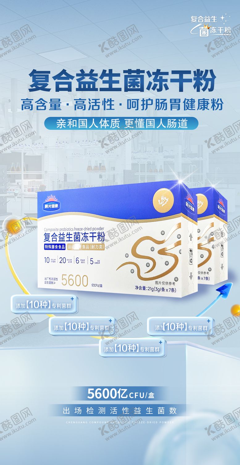 编号：85949601221928485122【酷图网】源文件下载-益生菌药品海报
