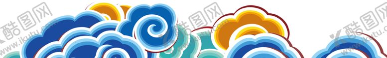 编号：81195909142121161891【酷图网】源文件下载-彩色祥云元素