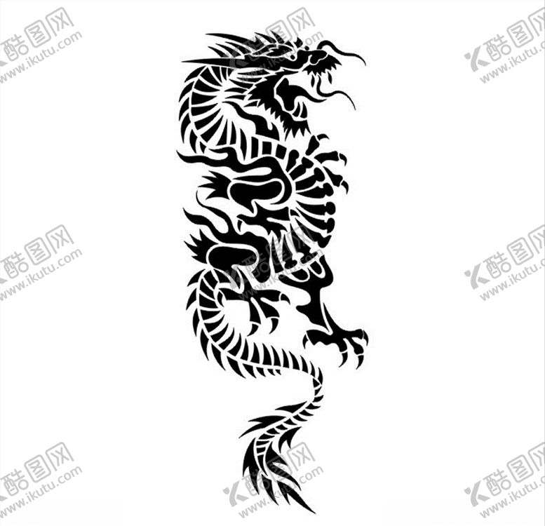 编号：40407309220109193280【酷图网】源文件下载-中国龙CDR矢量图