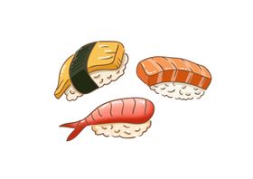 寿司png免扣素材