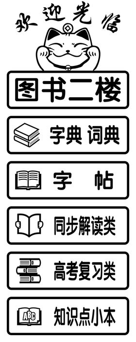 店铺卡通刻字门贴