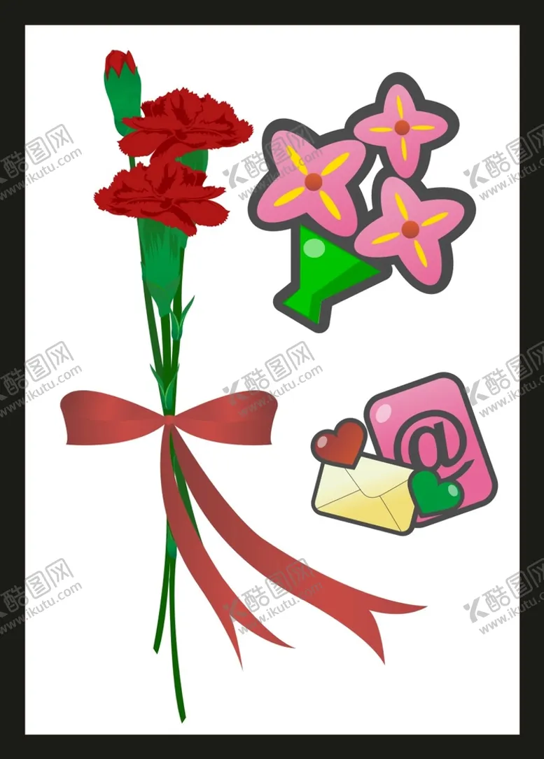 编号：37987601281259484221【酷图网】源文件下载-手绘花卉花朵 