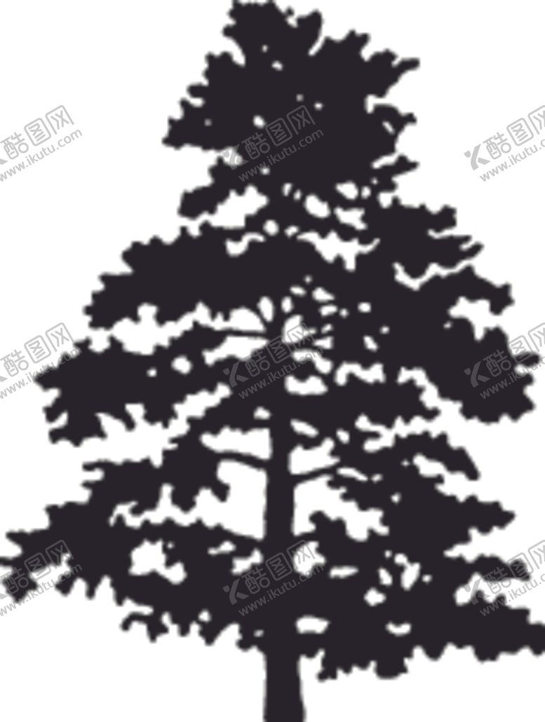 编号：82610610310907158760【酷图网】源文件下载-植物系列树木