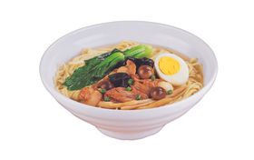 鸡蛋青菜面