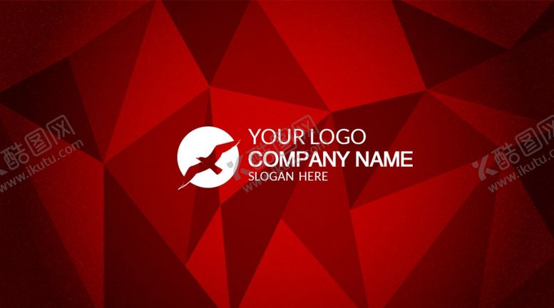 编号：69295010140336452342【酷图网】源文件下载-红色商务名片