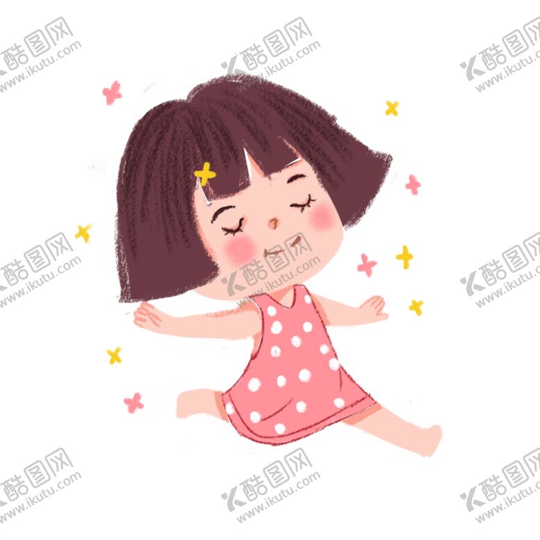 编号：27460807070440363023【酷图网】源文件下载-跳舞小女孩