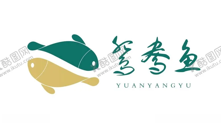 编号：12424203142051047155【酷图网】源文件下载-矢量鸳鸯鱼