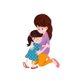 母亲节插画女性子约惠