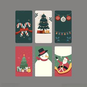 圣诞主题卡片设计背景