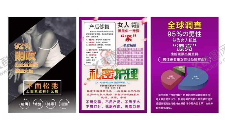 编号：84473009240124388360【酷图网】源文件下载-私密护理海报