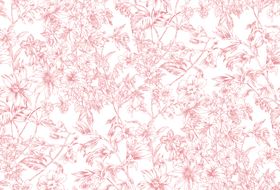 粉色花卉图案背景纹理