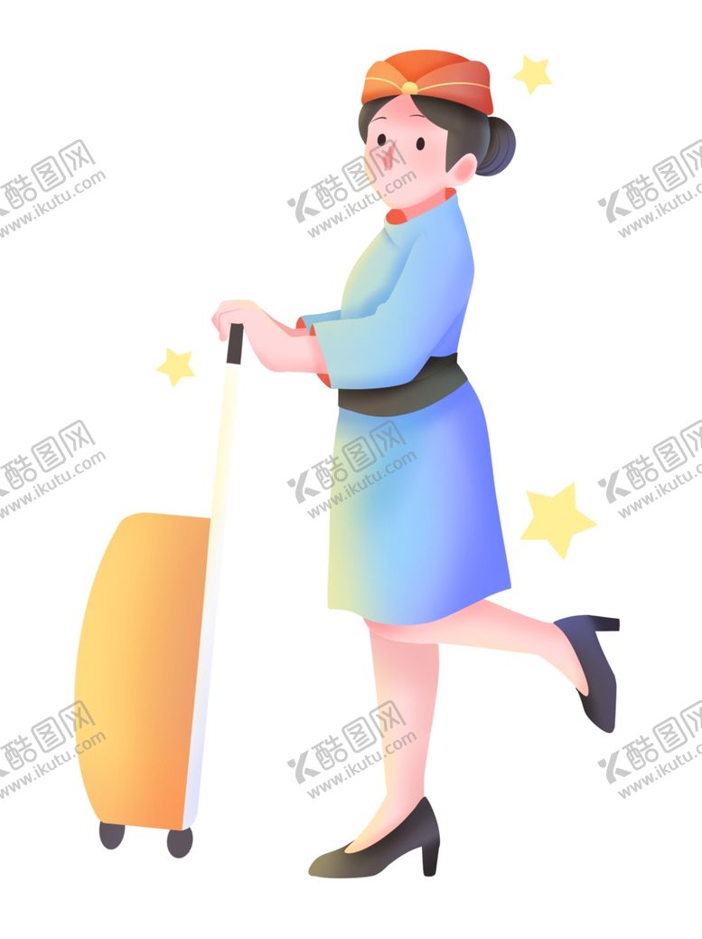 编号：69708202171710067789【酷图网】源文件下载-空姐