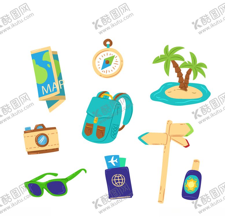 编号：31855909171004085433【酷图网】源文件下载-旅行元素