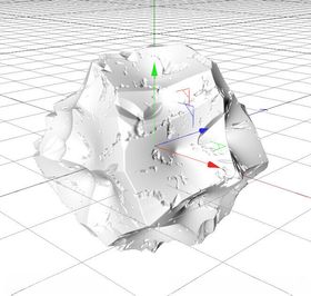 C4D模型岩石