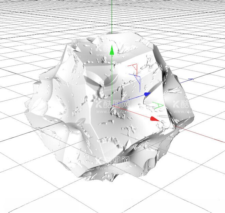 编号：22701812221045378164【酷图网】源文件下载-C4D模型岩石