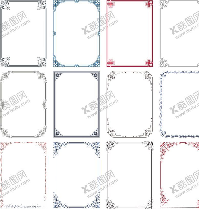 编号：74105509220213262353【酷图网】源文件下载-欧式边框