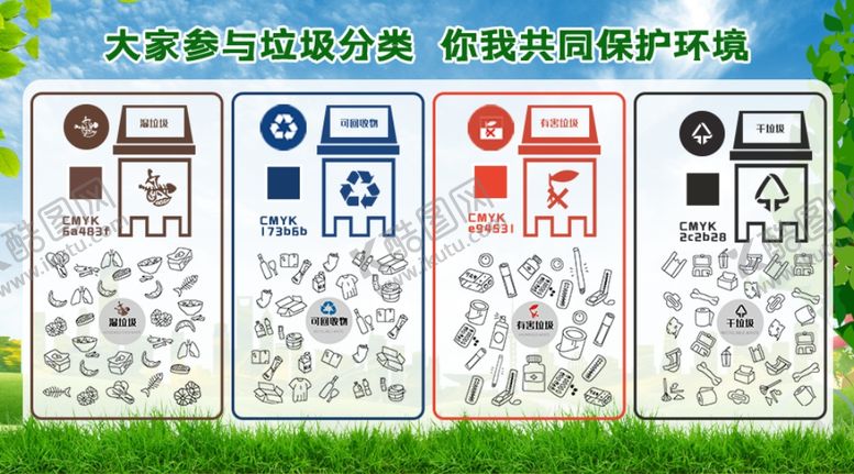 编号：30083310200554002641【酷图网】源文件下载-垃圾分类