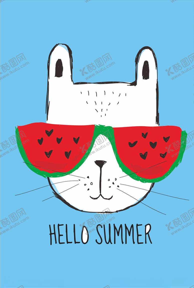 编号：65920509241834512139【酷图网】源文件下载-小清新涂鸦卡通插画