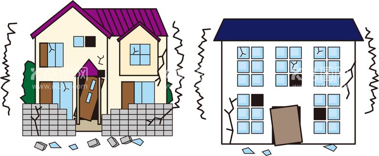 编号：97329311160324552819【酷图网】源文件下载-危房地震