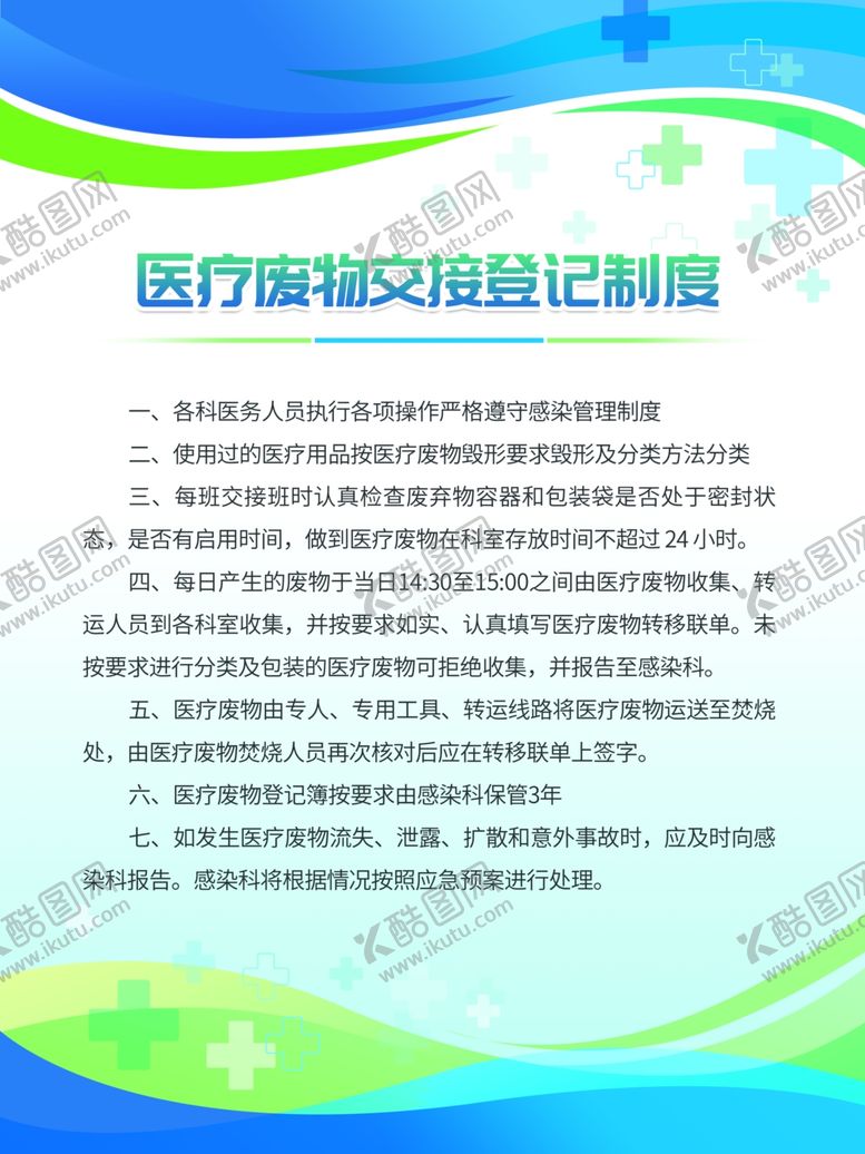 编号：32976704012015417677【酷图网】源文件下载-简约医疗管理制度牌展板系列海报